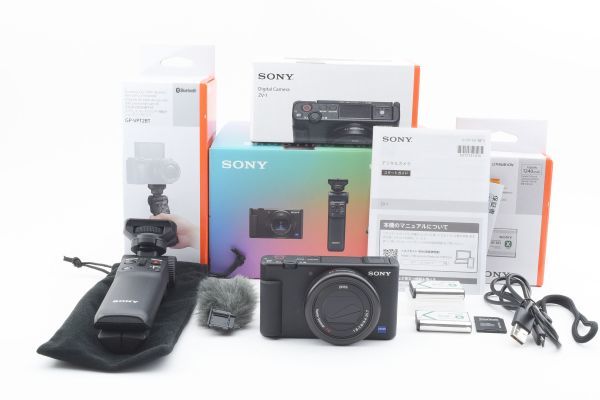 #h206★極上美品★ ソニー SONY VLOGCAM ZV-1G シューティンググリップキット_画像1