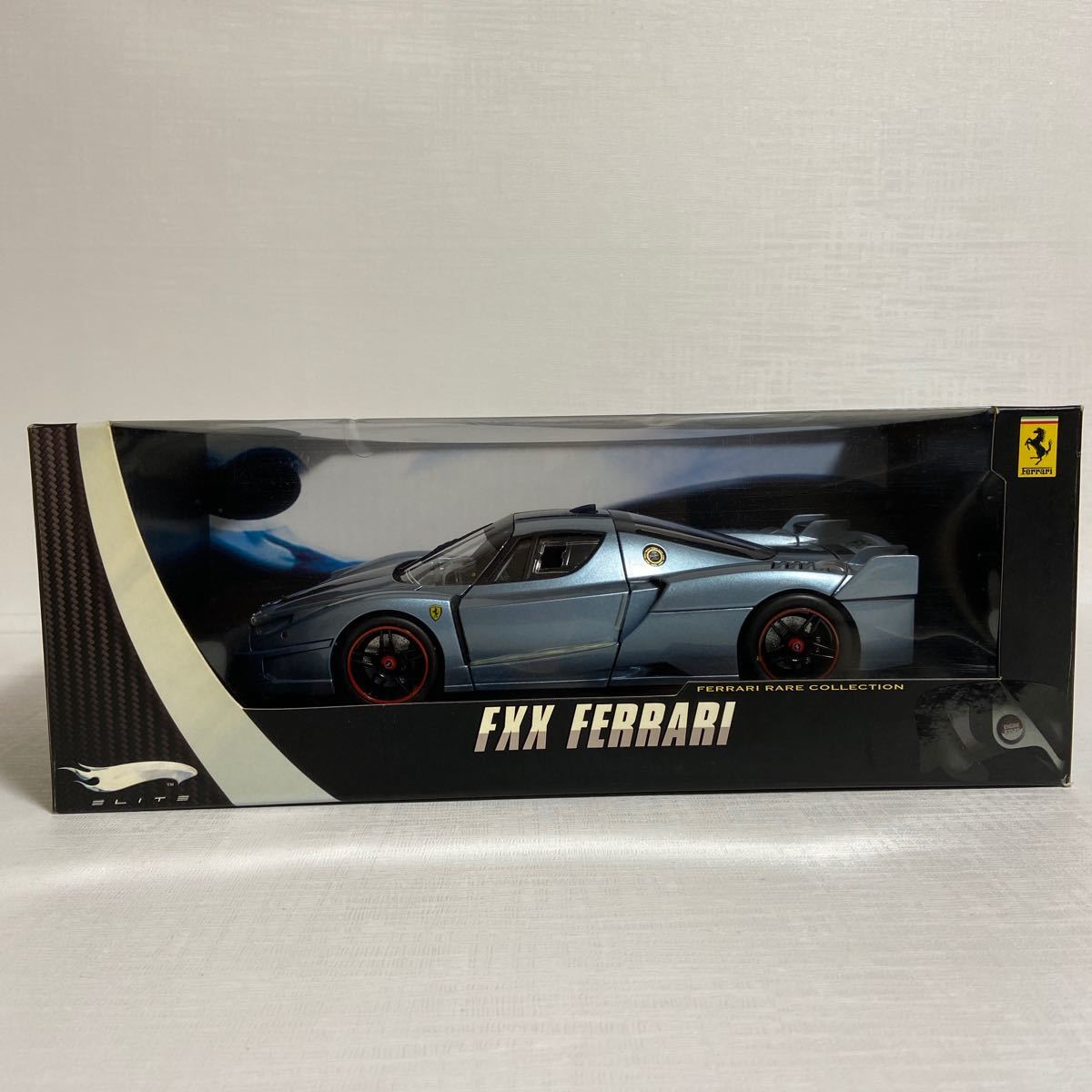 ★ホットウィール・エリート／HotWHeeLs・ELITE ：1/18 ★フェラーリ FXX ／ FERRARI FXX (Light Blue Metallic) ★未展示モデル♪ _画像10