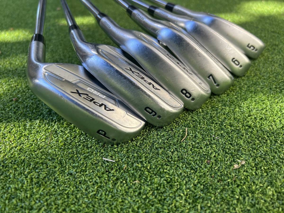 ★★距離と操作性★★　callaway apex pro 2021 modus105 s カデログリップ付　BL無し_画像1