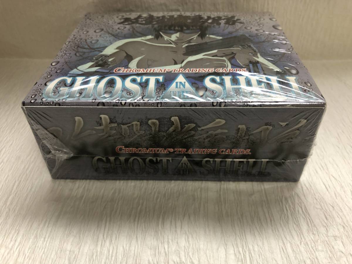 【新品・未開封 】攻殻機動隊 GHOST IN THE SHELL トレーディングカード BOX 24パック入り CHROMIUM TRADING CARDS アマダ 601139084208_画像2