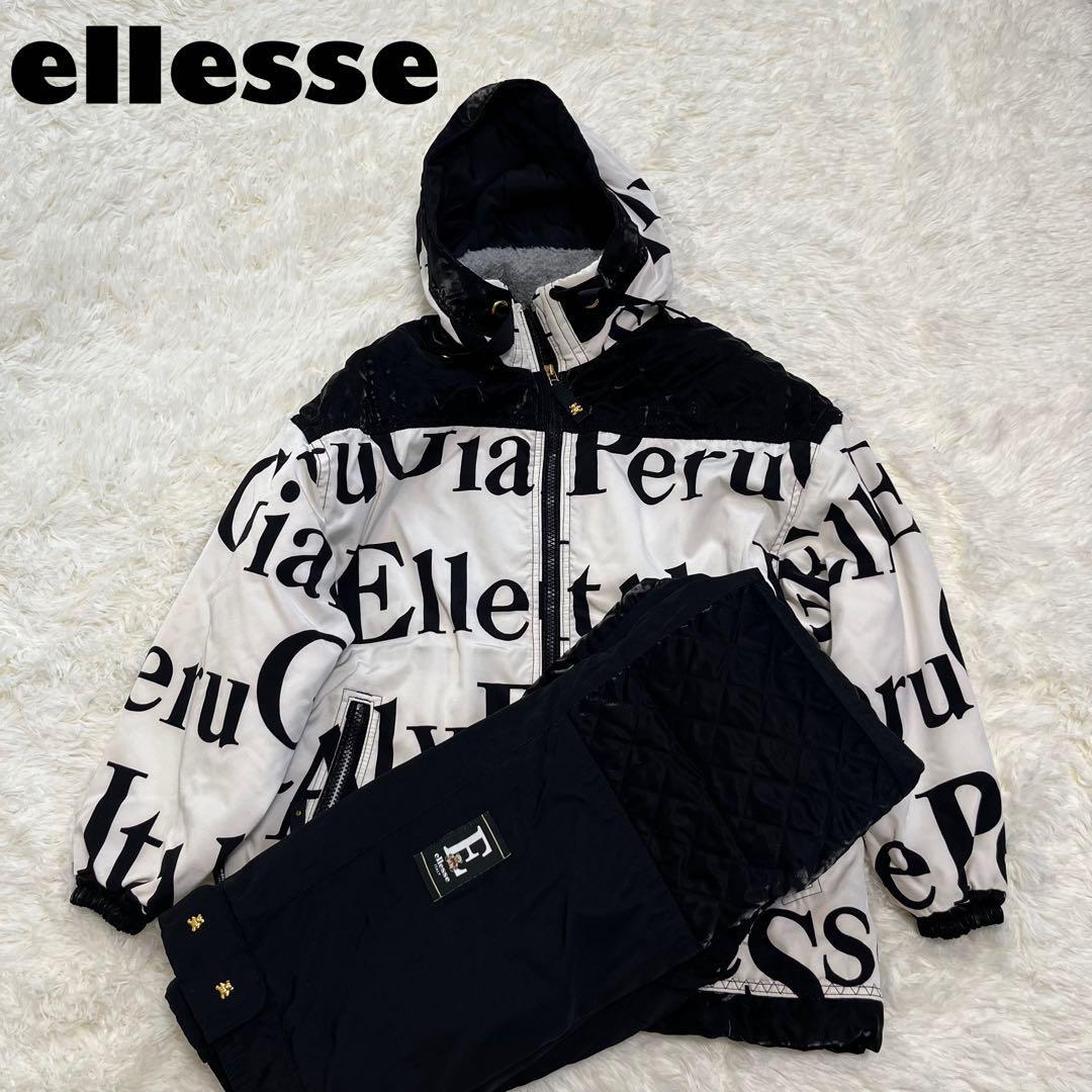 大きな取引 ellesse 3点セット 上下 スリーピース セットアップ スキー