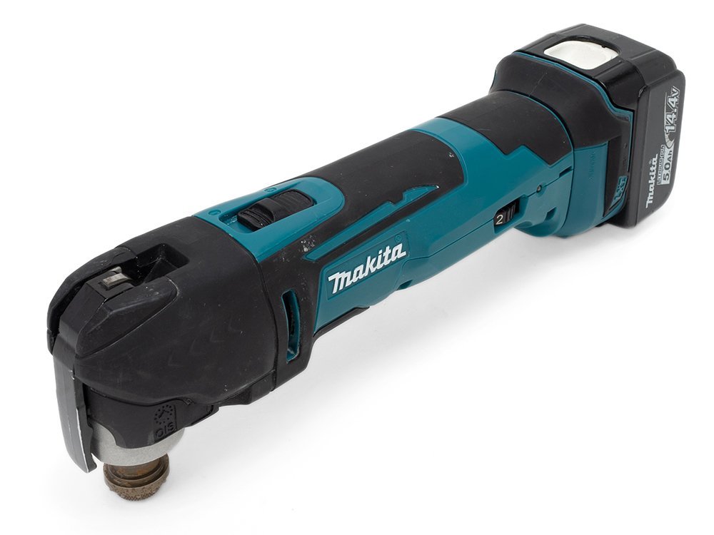 【Used】makita 14.4V 充電式マルチツール TM41DZ 本体＋5.0Ahバッテリ【及川質店】_画像3