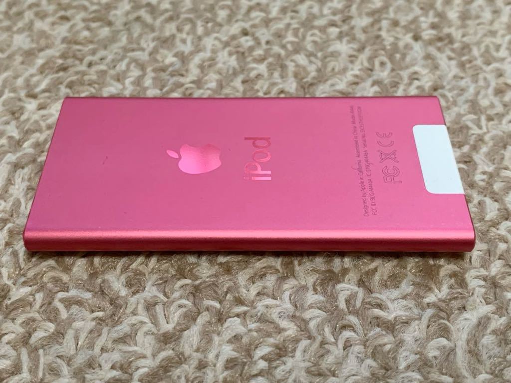 ◎美品 動作確認済 iPod nano アイポッドナノ 第7世代　ピンク Bluetooth フィットネスAPP_画像6
