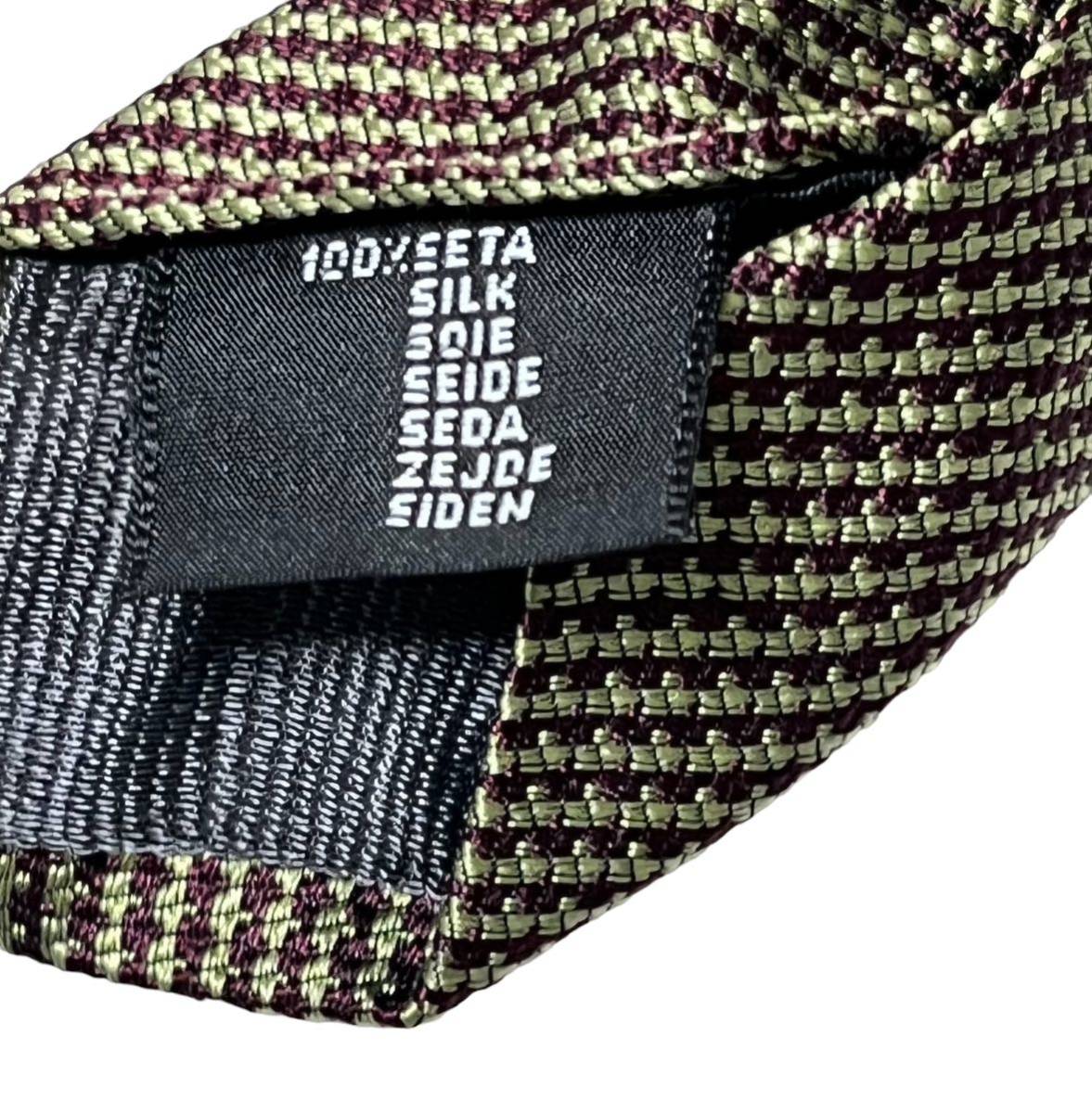 DOLCE&GABBANA necktie fine pattern pattern Dolce & Gabbana USED used m379