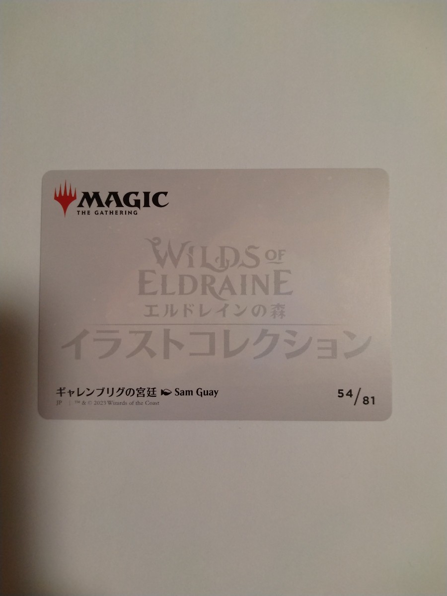 MTG マジックザギャザリング アートカード/ギャレンブリグの宮廷 箔押し 1枚_画像2