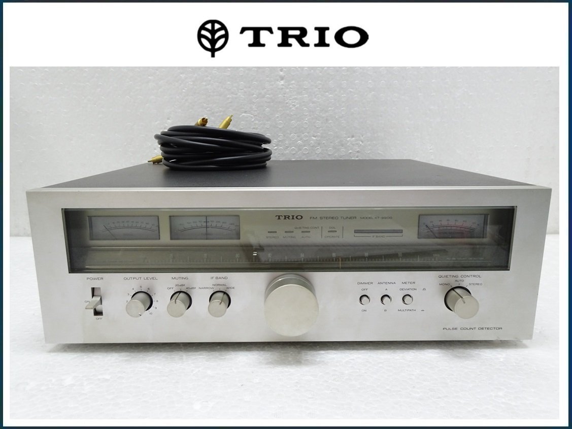 TRIO　トリオ　FMステレオ チューナー　KT-9900　動作OK　中古品　引取OK♪_画像1