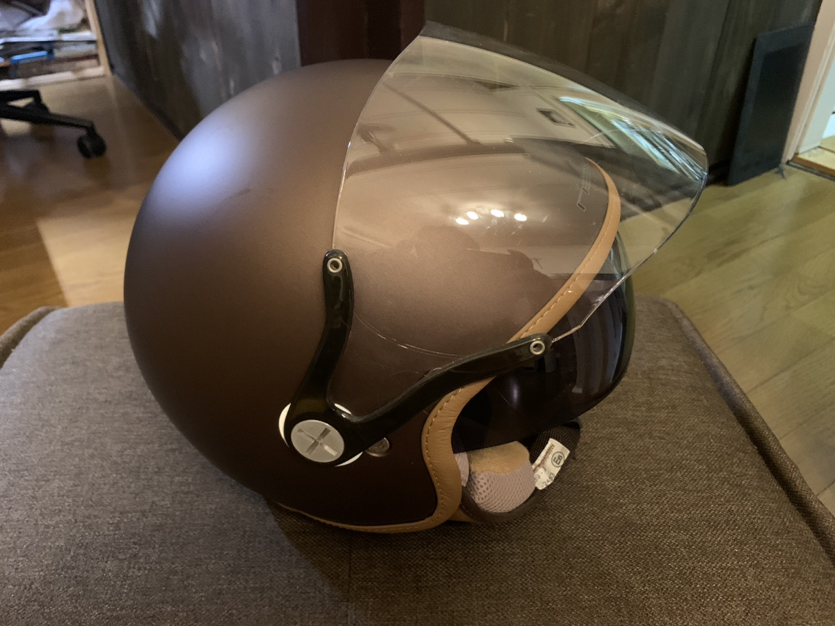 NEXX(ネックス) ジェットヘルメット SX.60 JAZZY チョコレートブラウン マット_画像2