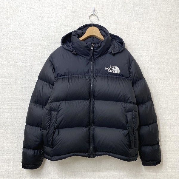 【レディース L (メンズのMサイズ相当)】THE NORTH FACE ノースフェイス USA企画 1996 RETRO NUPTSE JACKET ヌプシ ダウンジャケット 黒_画像1