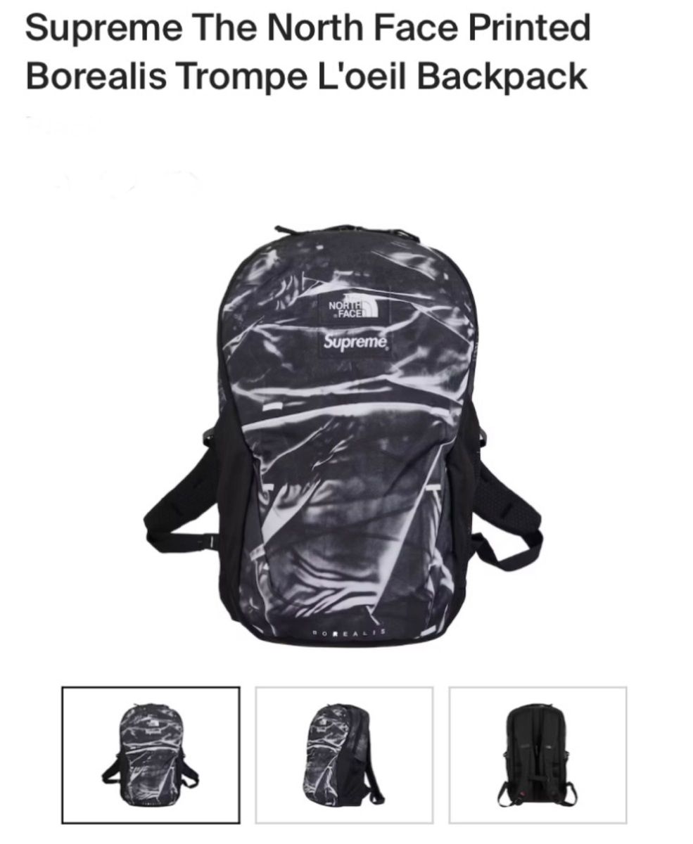 Supreme / The North Face Trompe Loeil Printed Borealis Supreme / The North Face Trompe Loeil Printed Borealis