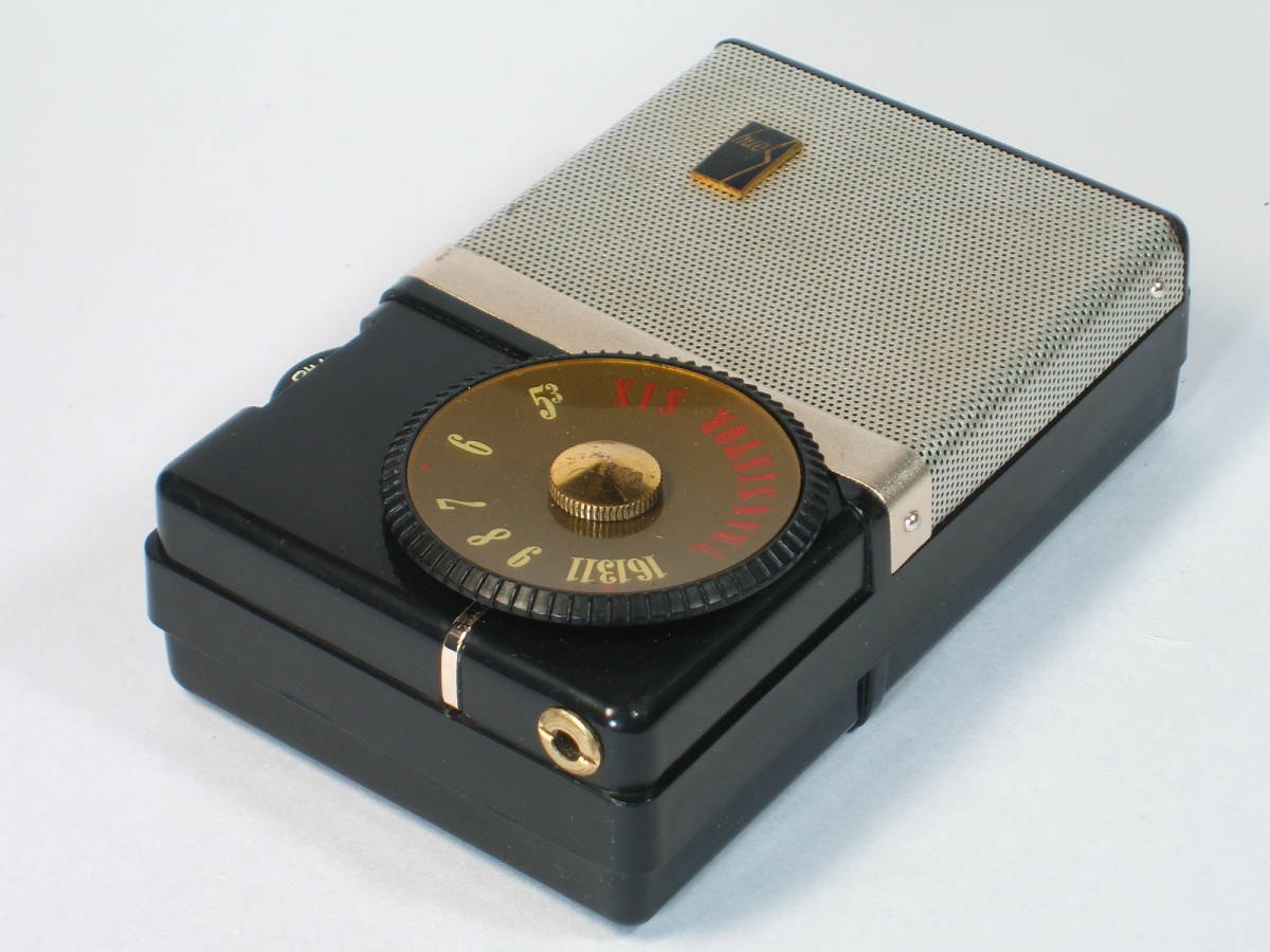  rare [ Sony TR-63]6 stone transistor radio # sale at that time [ world most small. radio ] as abroad . large ... shipping do said Sony. memory .. radio 