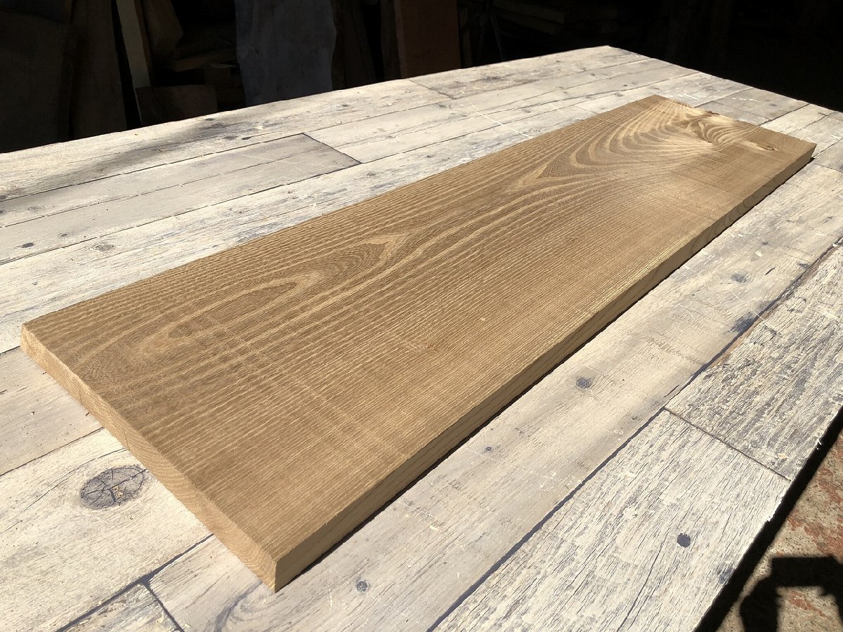 【DJ370R】楡 ～1192×～318×30㎜ 板材 極上杢 一枚板 材料 天然木 無垢材 乾燥材 銘木 材木 木工 DIY《銘木登屋》_画像5