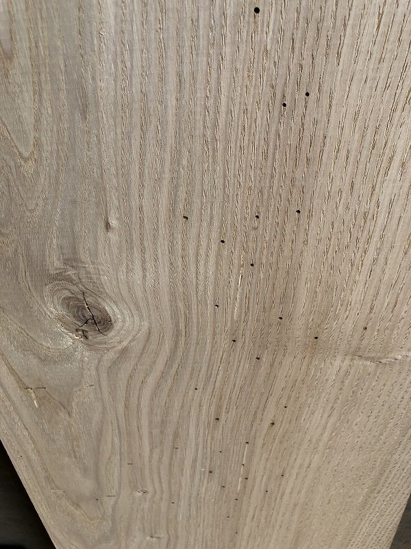 【EH375R】栗 775×290×39㎜ 極上杢 一枚板 材料 天然木 無垢材 乾燥材 銘木 材木 木工 DIY《銘木登屋》_画像10