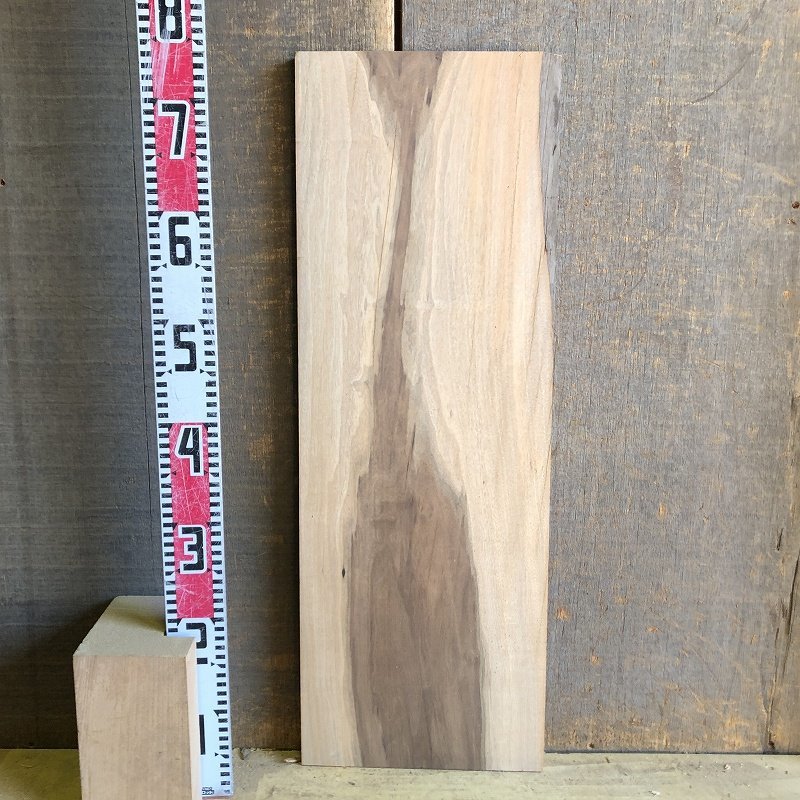 【EK8F】マンソニア 755×265×18㎜ アフリカンブラックウォルナット 一枚板 材料 天然木 無垢材 乾燥材 銘木 材木 木工《銘木登屋》_画像9