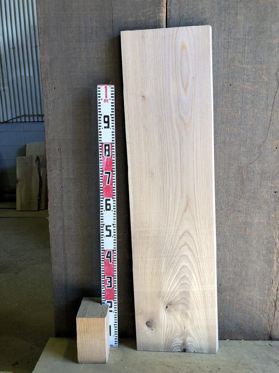 【DJ370R】楡 ～1192×～318×30㎜ 板材 極上杢 一枚板 材料 天然木 無垢材 乾燥材 銘木 材木 木工 DIY《銘木登屋》_画像7