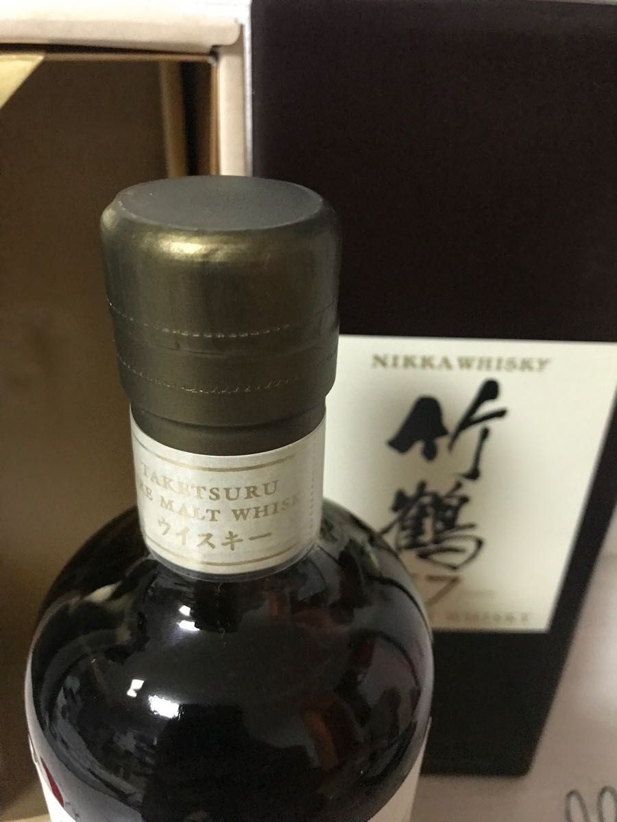 NIKKA ニッカウヰスキー ピュアモルトウイスキー 竹鶴17年 旧ボトル 箱