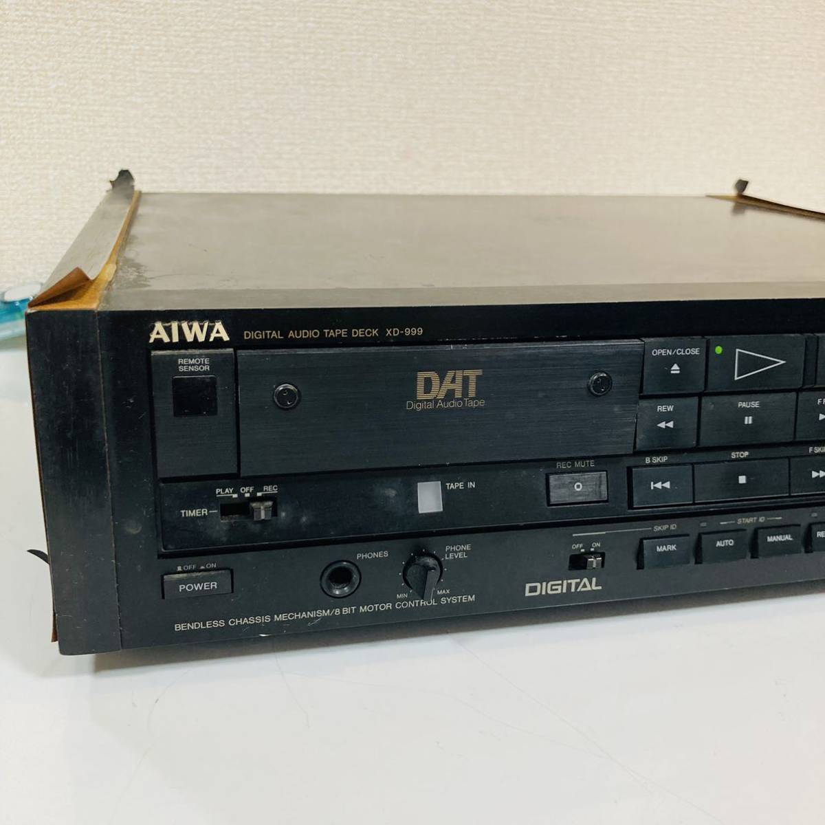 AIWA アイワ DATデッキ XD-999 (カセットデッキ cassette deck カセットレコーダー Digital Audio Tape)の画像2