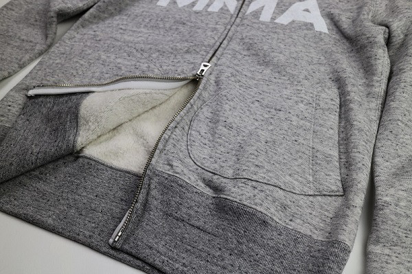 MMA Sheep Sweat Zip Parka マウンテンマーシャルアーツ スウェット