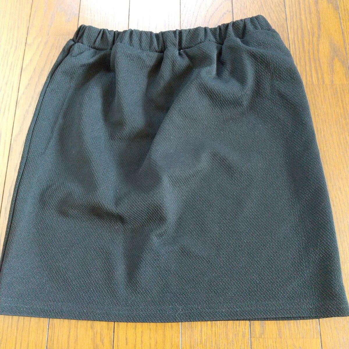 スカート　ミニスカート　M　黒　ブラック　シンプル