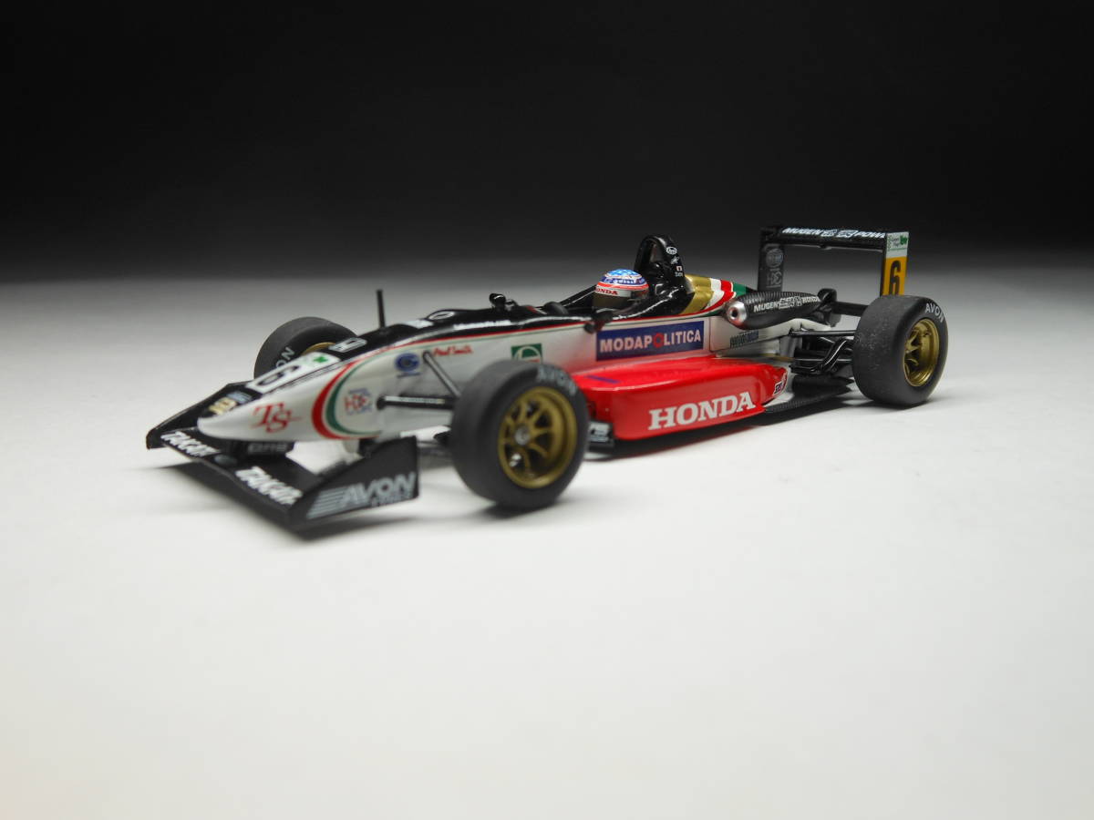 ミニチャンプス 1/43 ダラーラ・無限 F301…＃6 佐藤 琢磨… イギリスF3チャンピオン 2001_画像7