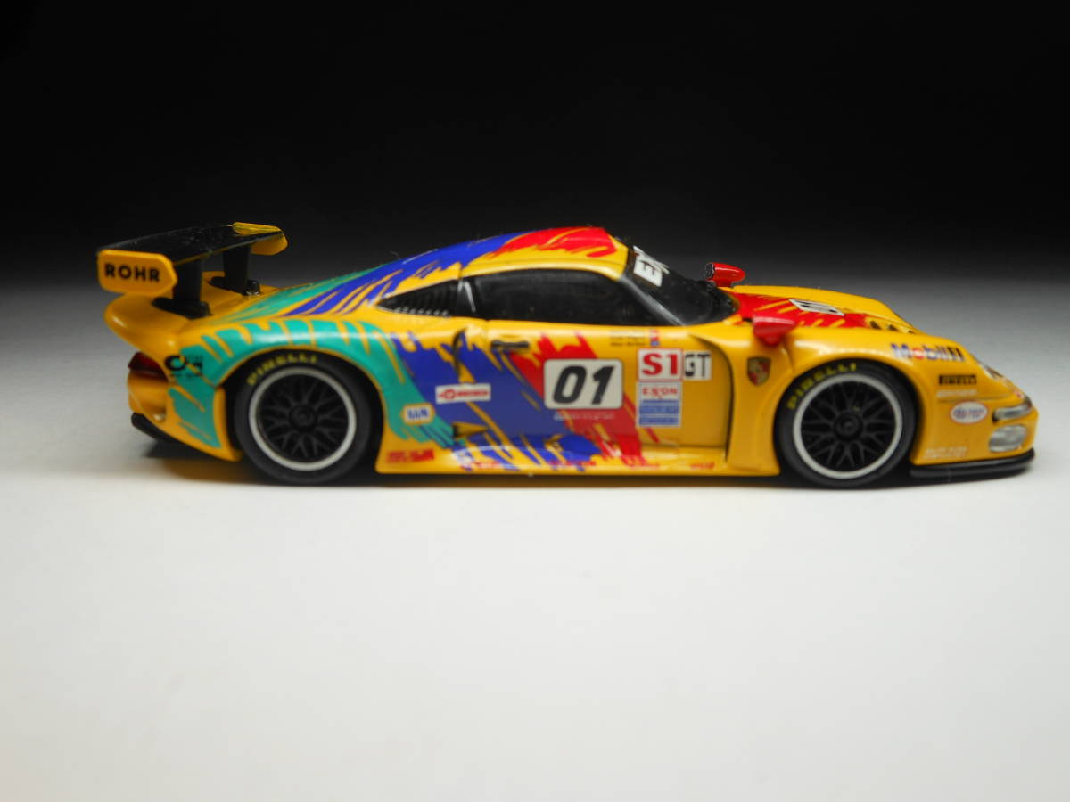 ミニチャンプス 1/43 ポルシェ 911 GT1…＃01 J.ロール/A.マクニッシュ/A.ピルグリム …1997（箱無し）_画像10