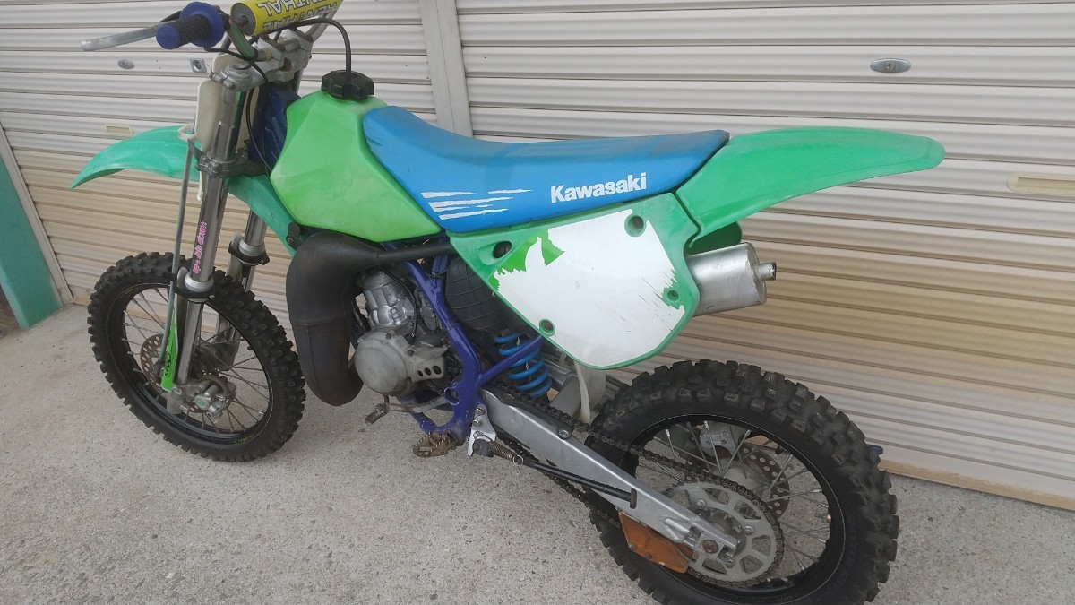 カワサキ KX80 モトクロス 大阪 実動 オフロード 検)YZ85 YZ80 CR85 CR80 KX85 の画像6