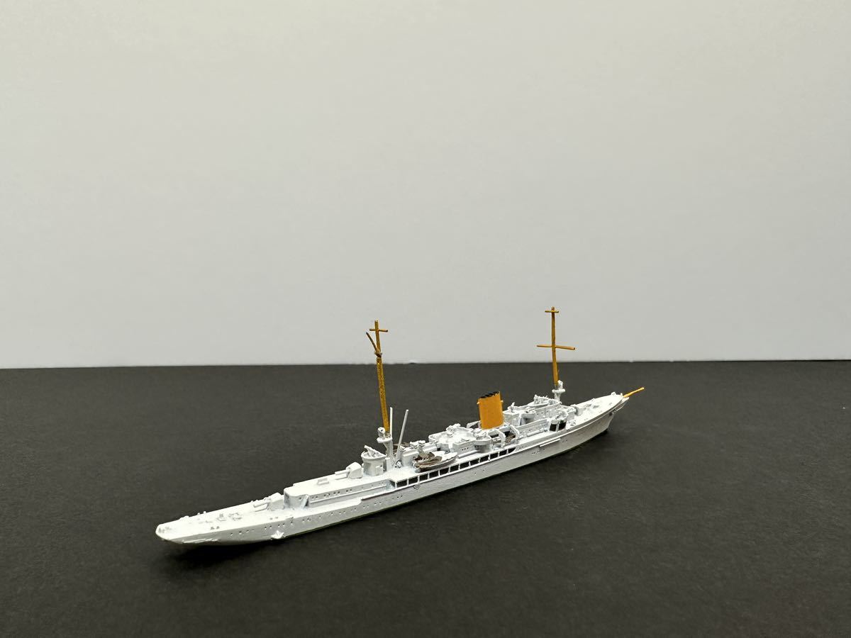 Neptun 1/1250 ドイツ海軍 総統ヨット グリレ ホワイトメタル 艦船模型 完成品 ドイツ製 ウォーターラインシップ 金属 小西_画像5