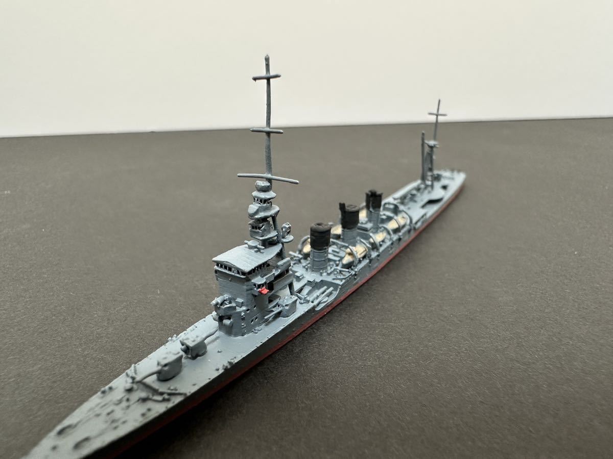 新品 Neptun 1/1250 日本海軍 軽巡洋艦 長良 ホワイトメタル 完成品 艦船模型 ドイツ製 ウォーターラインシップ 船舶 洋上 金属 小西_画像7