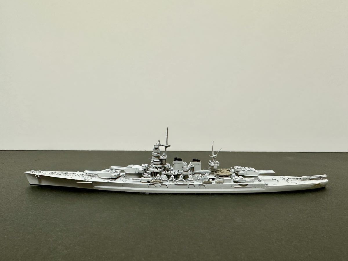 Neptun 1/1250 イタリア海軍 戦艦 リットリオ ホワイトメタル 完成品 艦船模型 ドイツ製 ウォーターラインシップ 金属 ネプチューン 小西_画像1