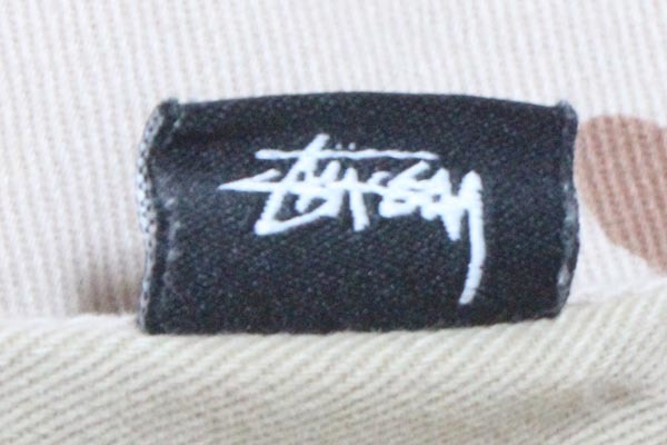 ステューシー ブラッシュド ボクサー カモフラ STUSSY Brushed Boxer 迷彩 柄 サンド ハーフパンツ メンズ ショーツ ショートパンツ 中古_画像4