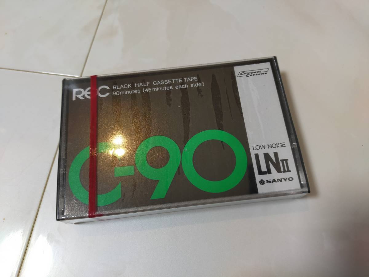 SANYO サンヨー カセットテープ ローノイズ C-90-LNⅡの画像1