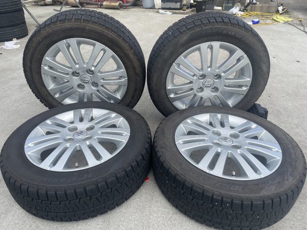 アルミホイール 　スズキ純正　15インチ　15×5.5J　ET50 185/60R15　88Q　103001JO_画像1