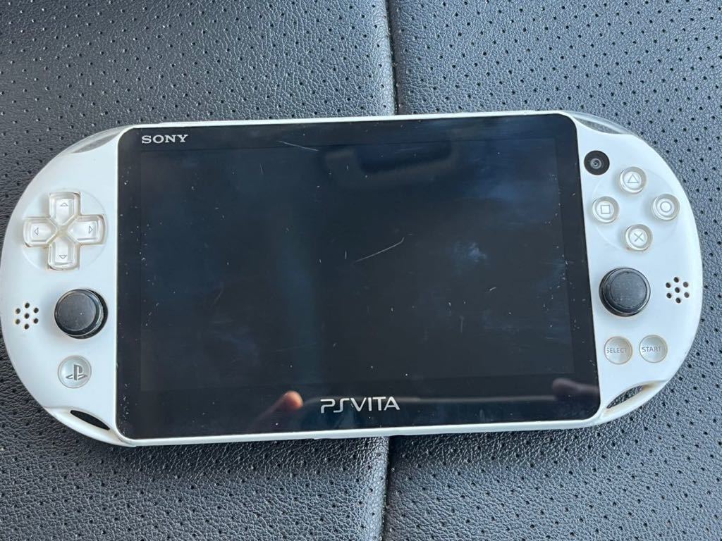 動作良好 美品 PS Vita本体のみ PCH-2000 ホワイト PlayStation vita