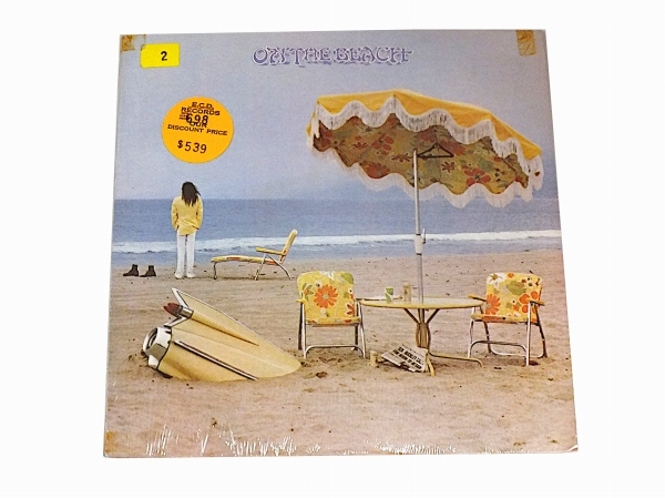 ￥1000スタート！★Neil Young / On The Beach レコード LP R 2180 US盤 1974年★_画像1