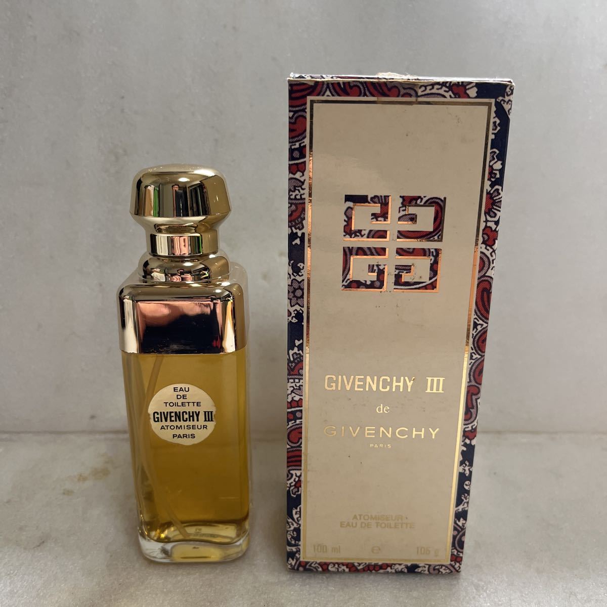 Неиспользованное хранилище Givenchy Givenchy Givenchy ⅲ Edt 100 мл парижских парфюм