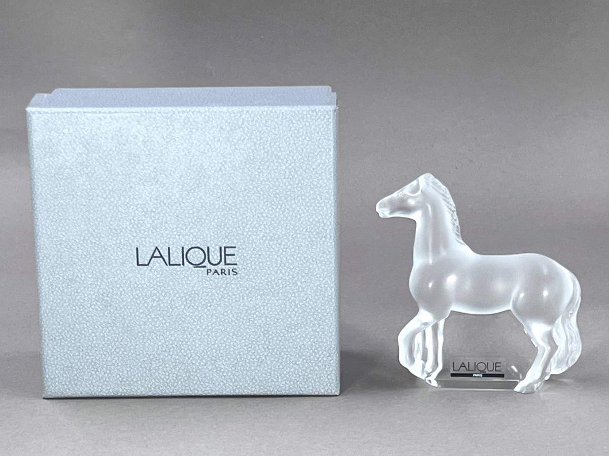 （好日）うぶだしLALIQUE ラリック クリスタルガラス 馬 置物 オブジェ　アンティーク　コレクション_画像9