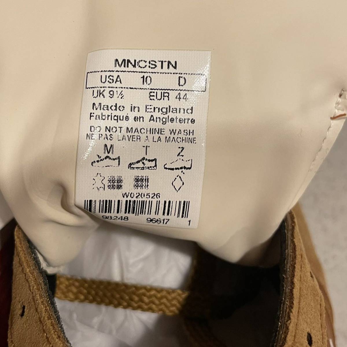 new balance ニューバランス MNCSTN 28cm/Made in England スニーカー (カラー TAN) メンズ men's
