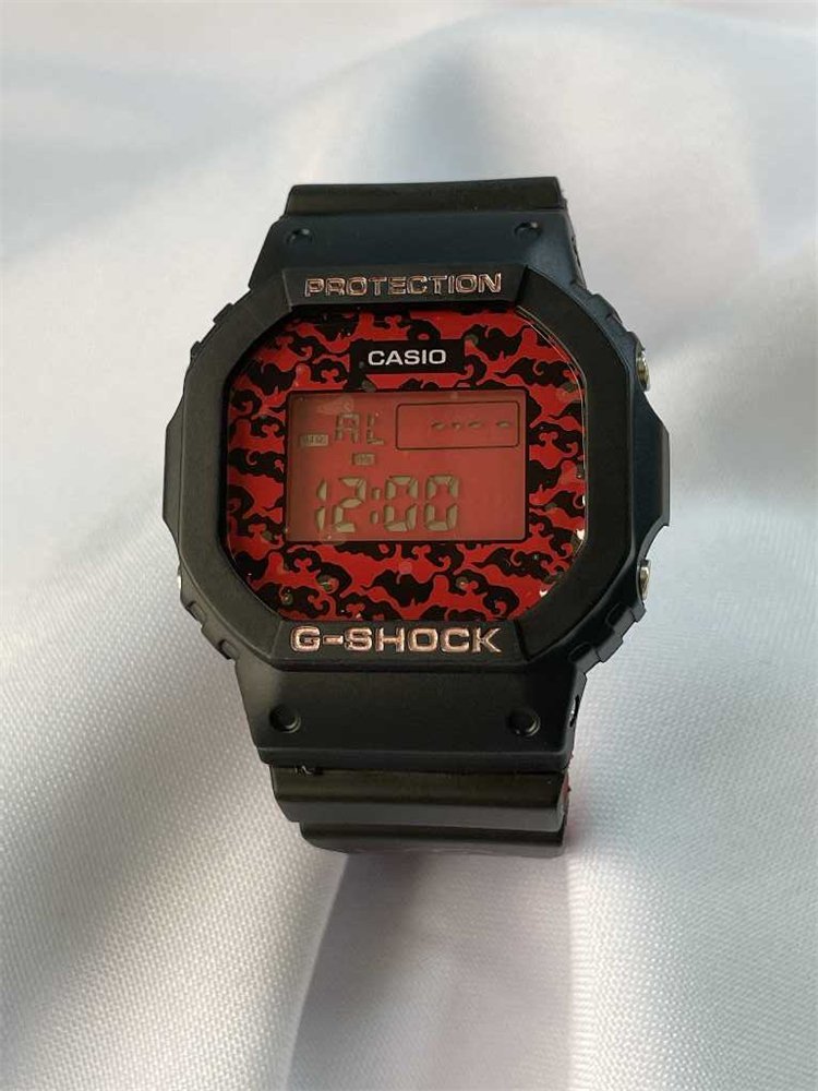CASIO カシオ G-Shock X Naruto Edition ブランド腕時計 時計 中古 レット ブラック JZ 5_画像4