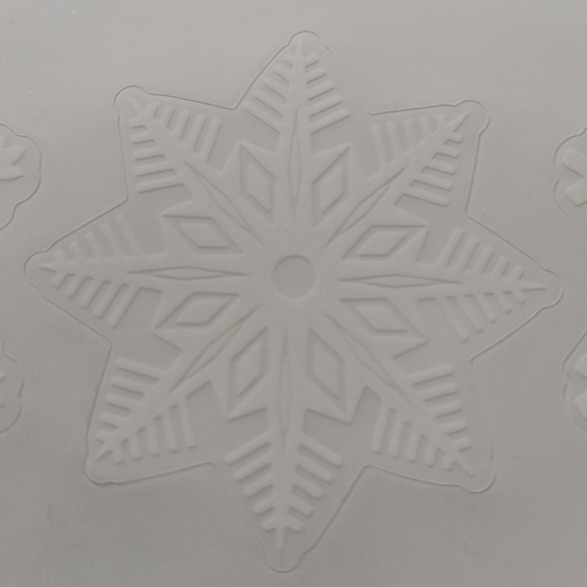 静電ステッカー 5枚組 ガラス シール 結晶 雪の結晶 白 ガラスシール ガラスステッカー 窓シール クリスマス スノー 冬 ウインター winter_画像8
