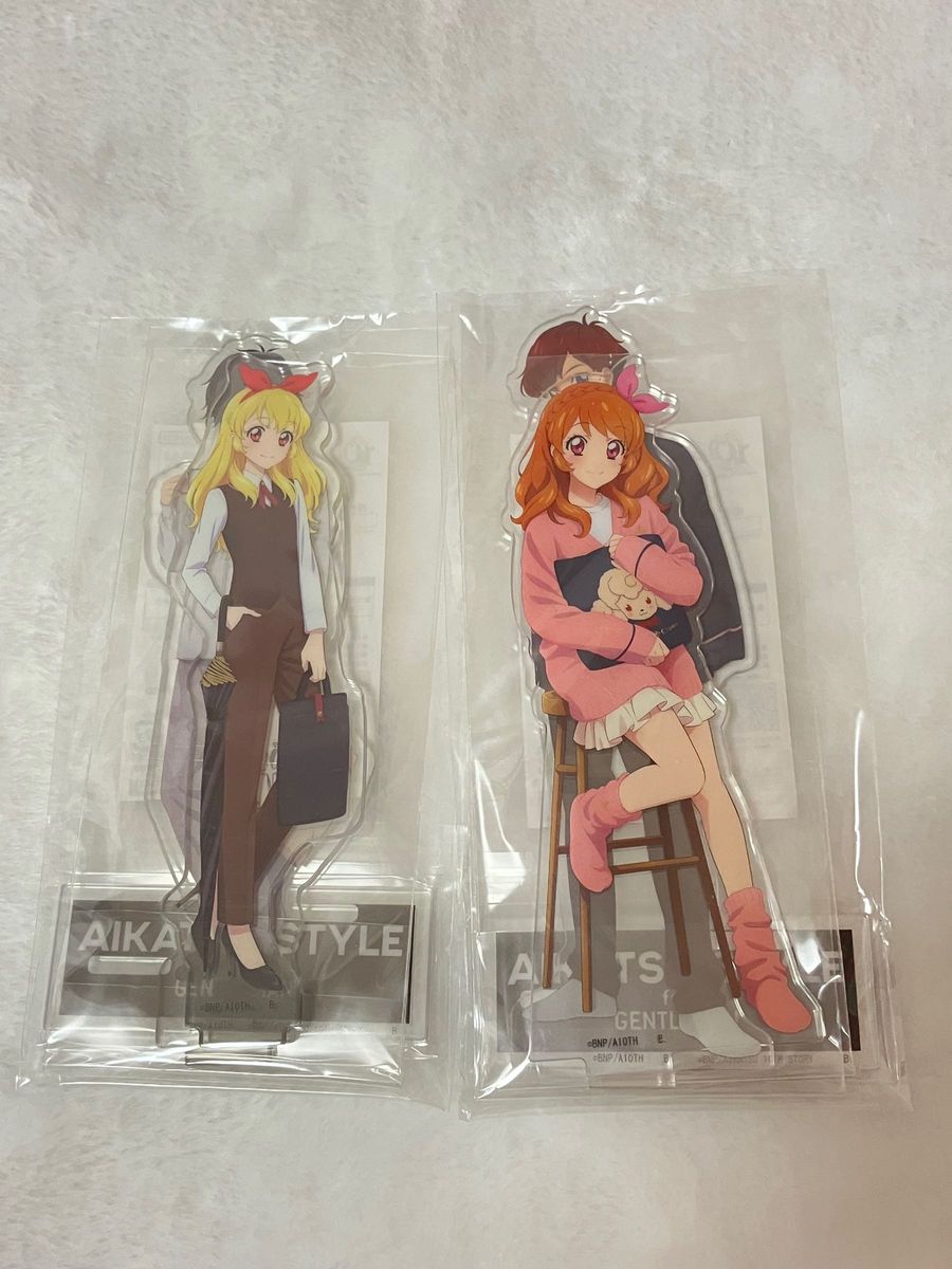 アイカツ アクリルスタンド 星宮いちご 大空あかり 涼川 瀬名 アイカツ アクリルスタンド 星宮いちご 大空あかり 涼川 瀬名