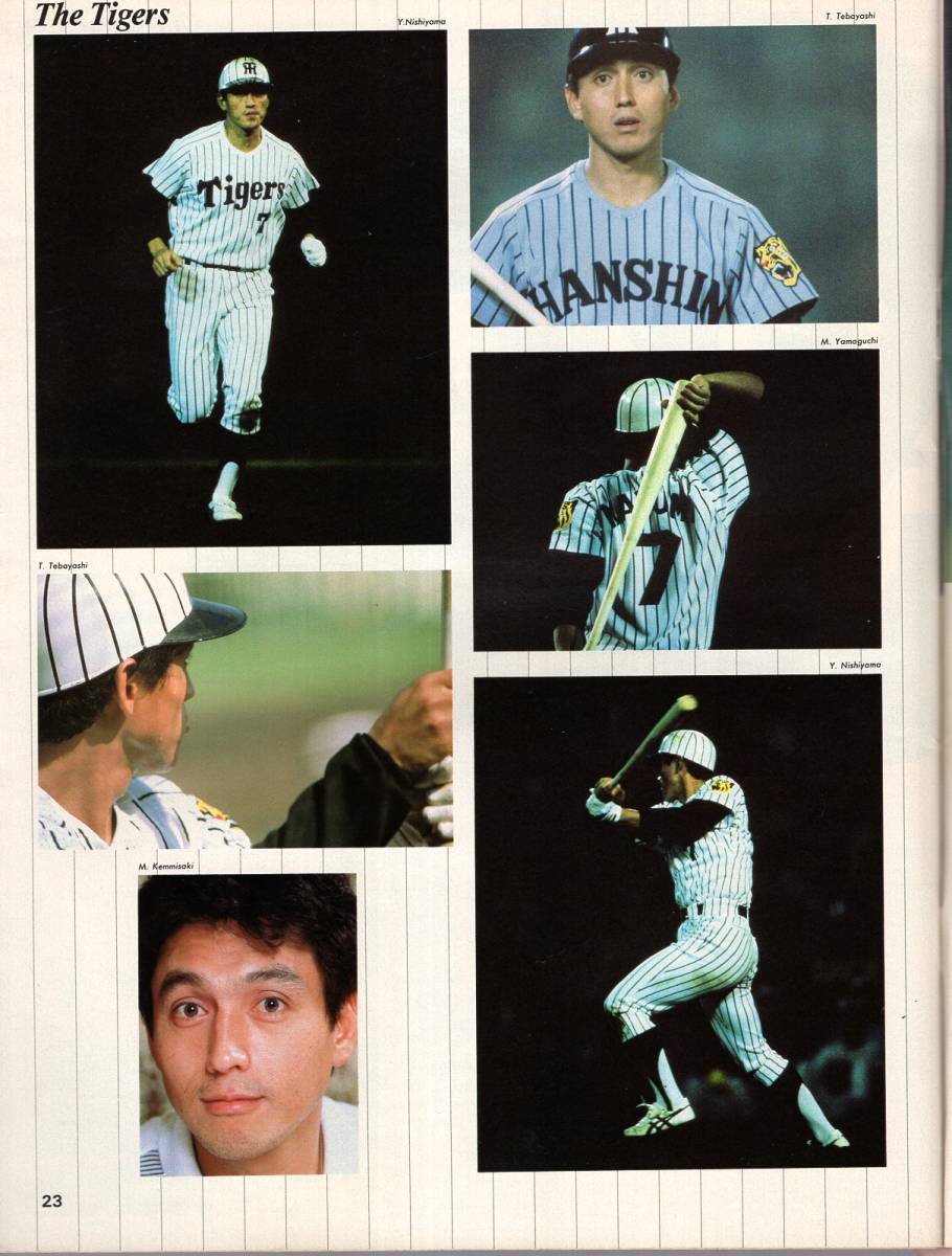 雑誌Sports Graphic Number 134(1985.11/5号)★特集:虎よ、虎よ！/阪神タイガースV戦士全員インタビュー/対談:掛布雅之×岡田彰布/バース★_画像8