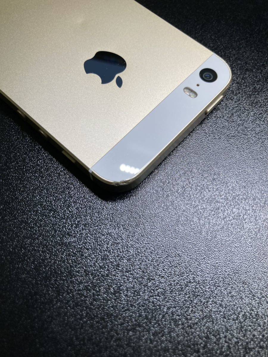 iPhone SE 第1世代 SE1 64GB 電池残量98% Gold ゴールド SIMフリー SIMロック解除済み ジャンク_画像6