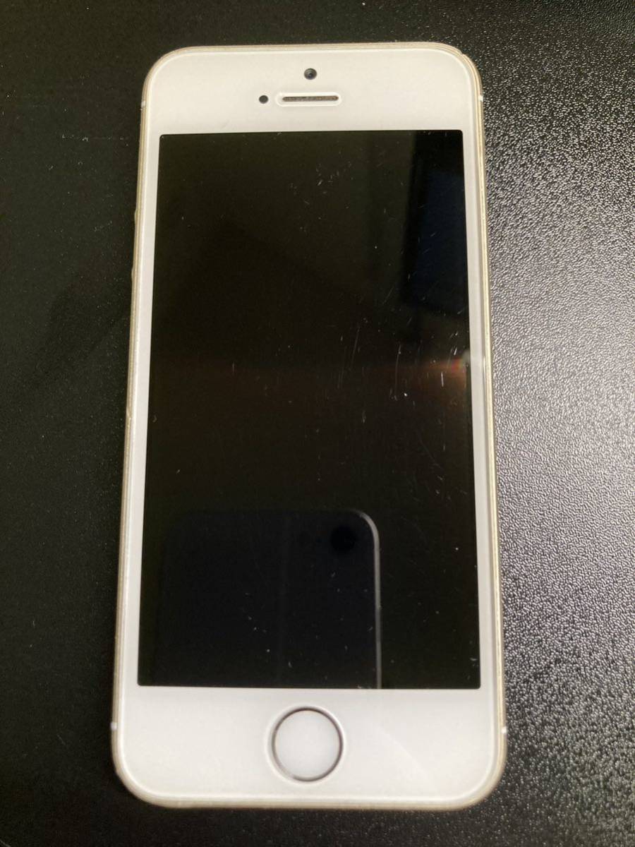 iPhone SE 第1世代 SE1 64GB 電池残量98% Gold ゴールド SIMフリー SIMロック解除済み ジャンク_画像5