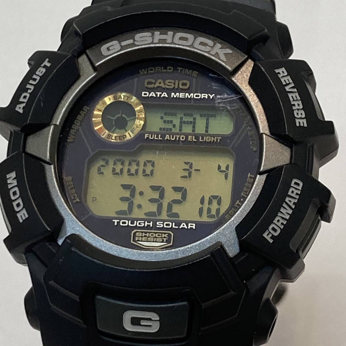 CASIO カシオ G-SHOCK ジーショック　タフソーラー 腕時計 デジタル G-2300 動作品_画像7