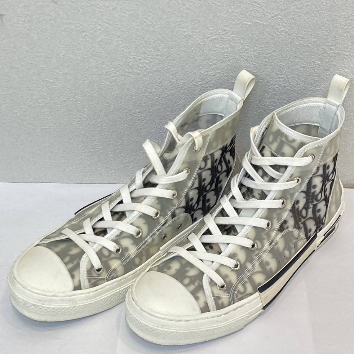 Dior ディオール 19AW B23 High Top Sneakers 3SH118YJP ハイトップスニーカー ハイカット 　サイズ41（26cm）_画像1