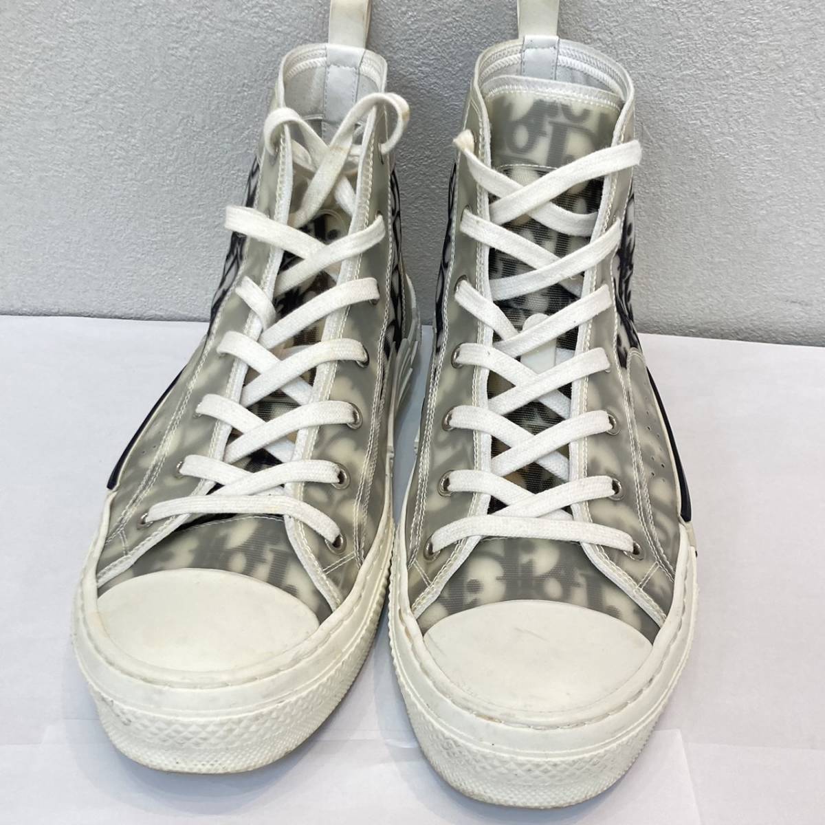 Dior ディオール 19AW B23 High Top Sneakers 3SH118YJP ハイトップスニーカー ハイカット 　サイズ41（26cm）_画像2