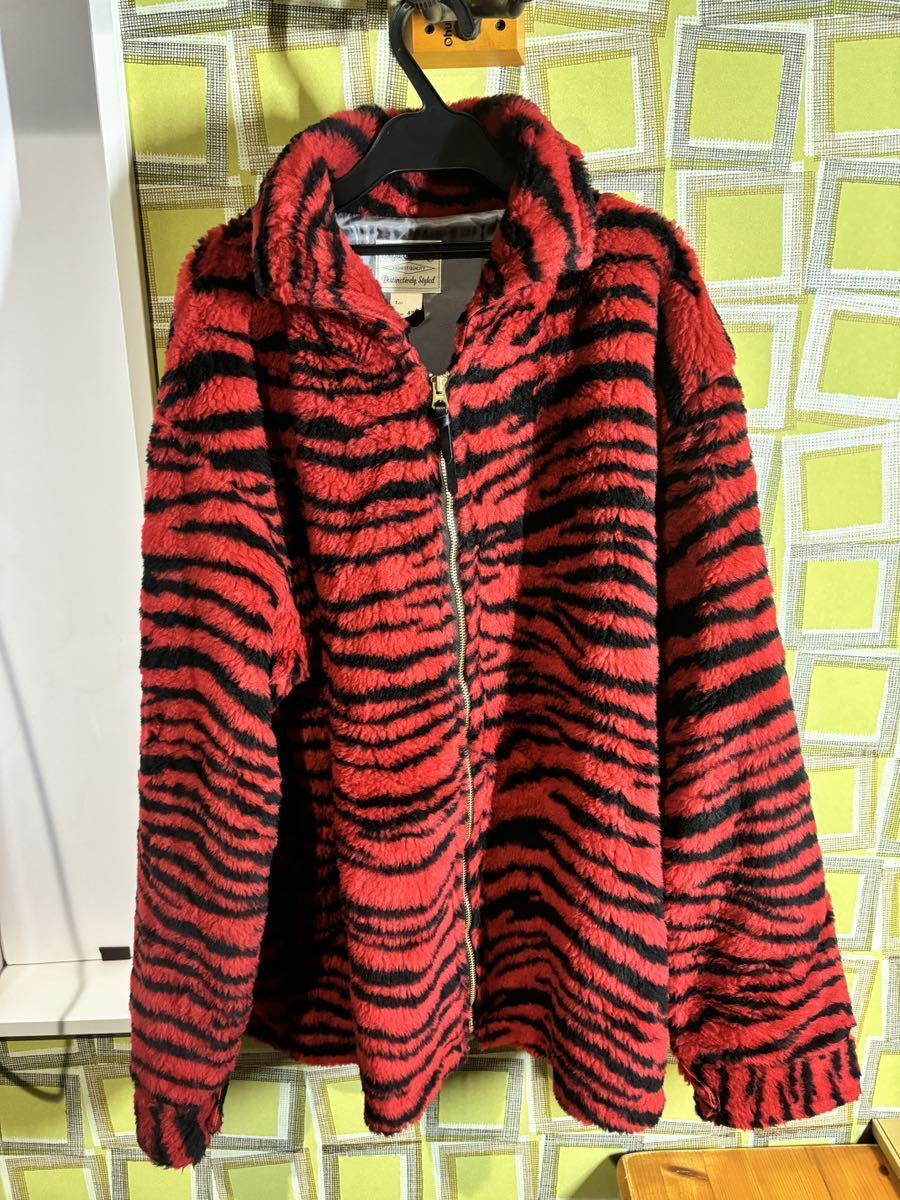 style eyes スタイルアイズ TIGER KODIAK タイガー コディアック ジャケット レッド SE14309 サイズ42 試着