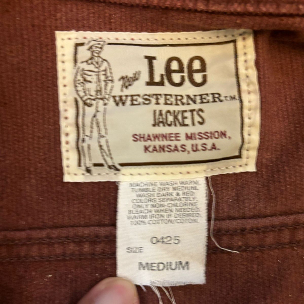 Lee WESTERNER JACKETS リー ウエスターナー ジャケット US MEDIUM