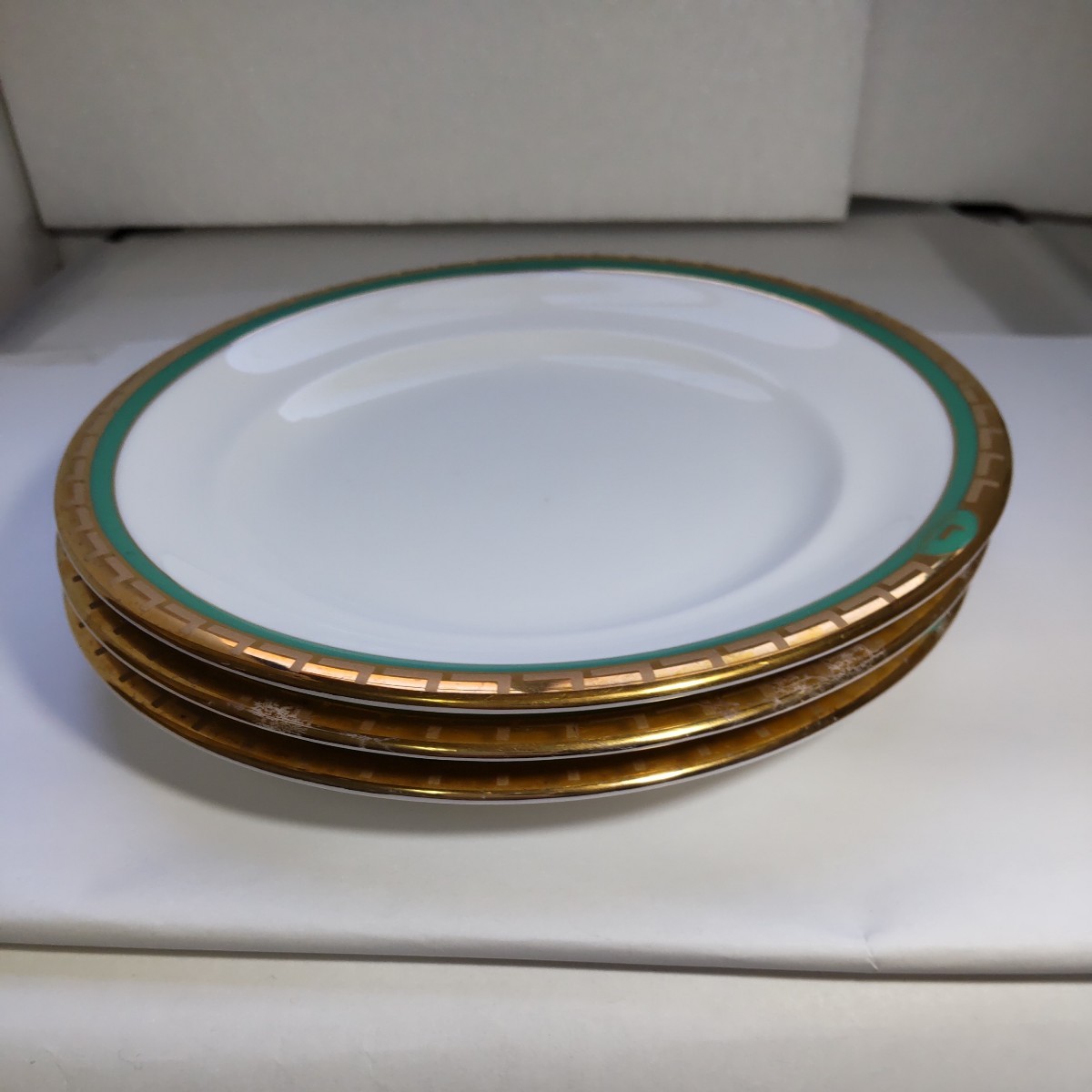 【雑貨】食器 LANCEL ランセル ケーキ皿 3枚セット デザート プレート皿_画像10
