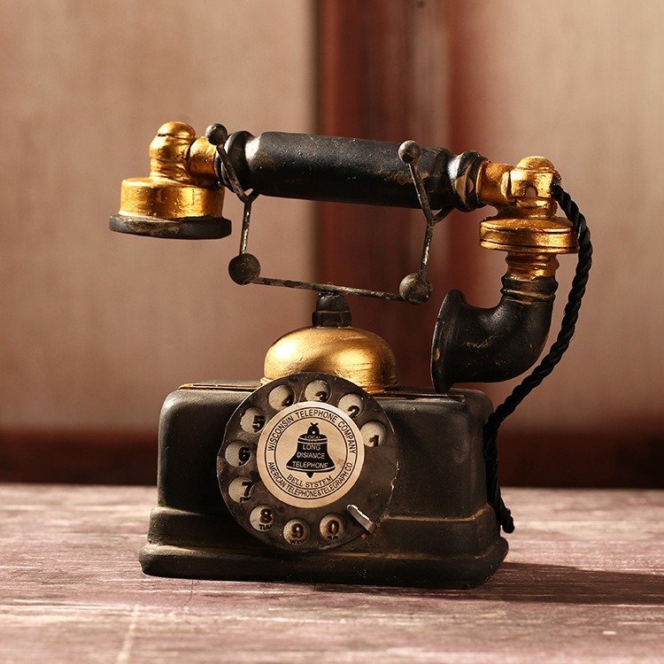 ZPT362* new goods telephone machine antique Showa Retro Vintage dial type retro miscellaneous goods collection 