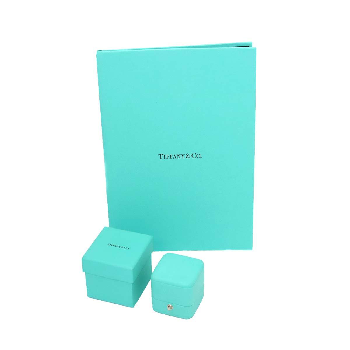 ティファニー TIFFANY&Co ハーモニー ダイヤ 0.27ct G/VVS1/3EX リング 9号 K18 PG Pt 指輪 Diamond Ring【鑑定書】 90199809